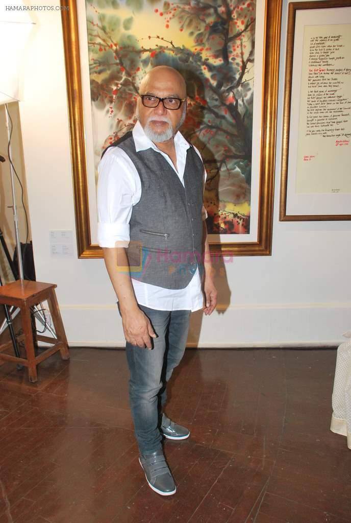 Pritish Nandy at Shesh Lekha art event in NGMA on 10th Sept 2011
