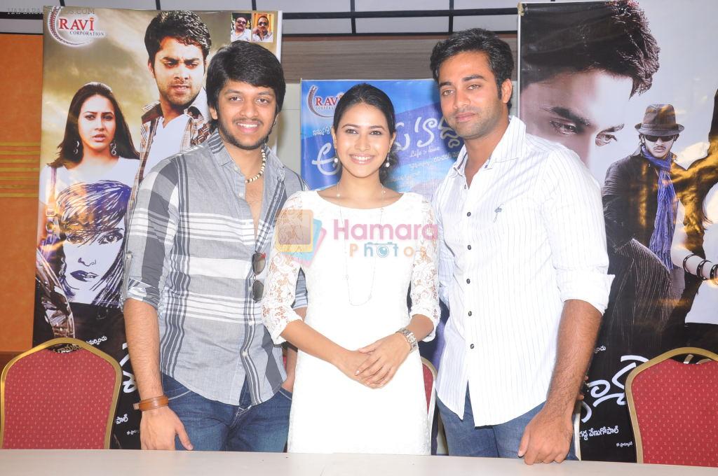 Rajeev Saluri, Panchi Bora, Navdeep attends  Aakasame Haddu Movie Success Meet on 11th September 2011