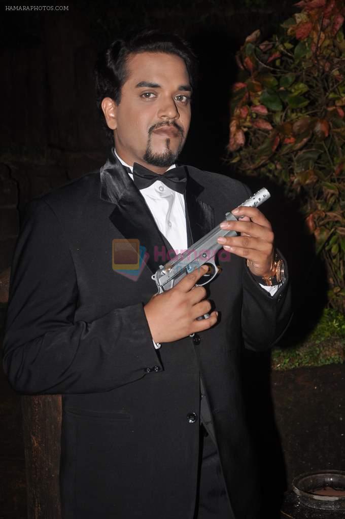 Anik Singal on the sets of film Lethal Comission in Madh on 14th Sept 2011
