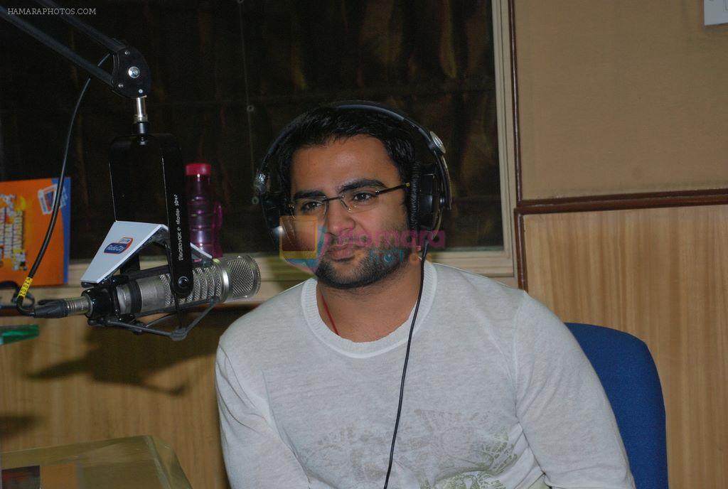 Sachin Joshi promote Aazaan on Radio City 91.1 FM in Bandra, Mumbai on 15th Sept 2011