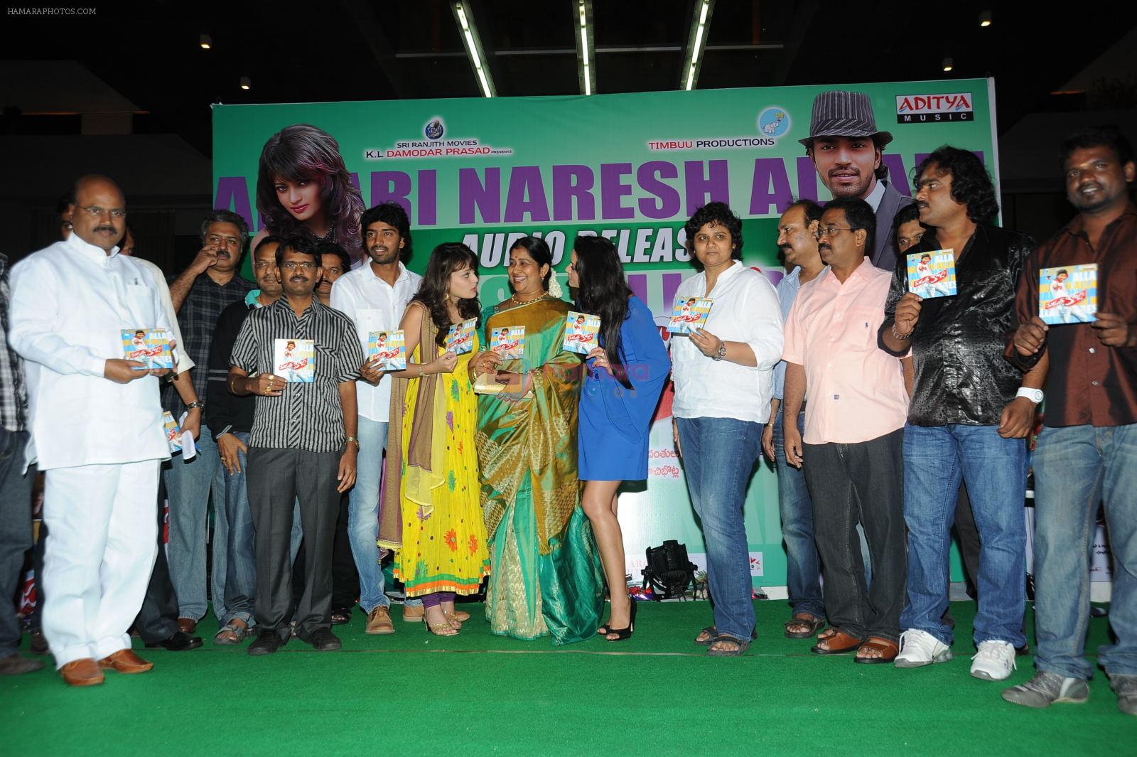 Maryam Zakaria, Sneha Ullal, Allari Naresh, Team attends Madatha Kaja Movie Audio Launch on 17th September 2011