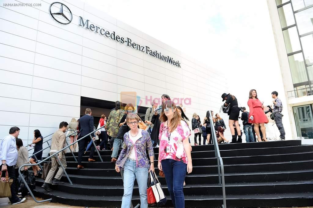 at Mercedez Benz Fashion Week Spring 2012 Collections on 10th Sept 2011
