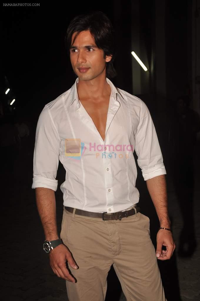 Shahid Kapoor at the Telly Chakkar's New Talent Awards in Mehboob on 16th Sept 2011