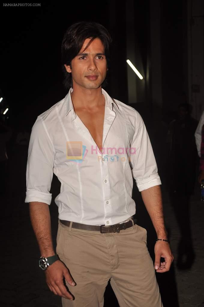 Shahid Kapoor at the Telly Chakkar's New Talent Awards in Mehboob on 16th Sept 2011