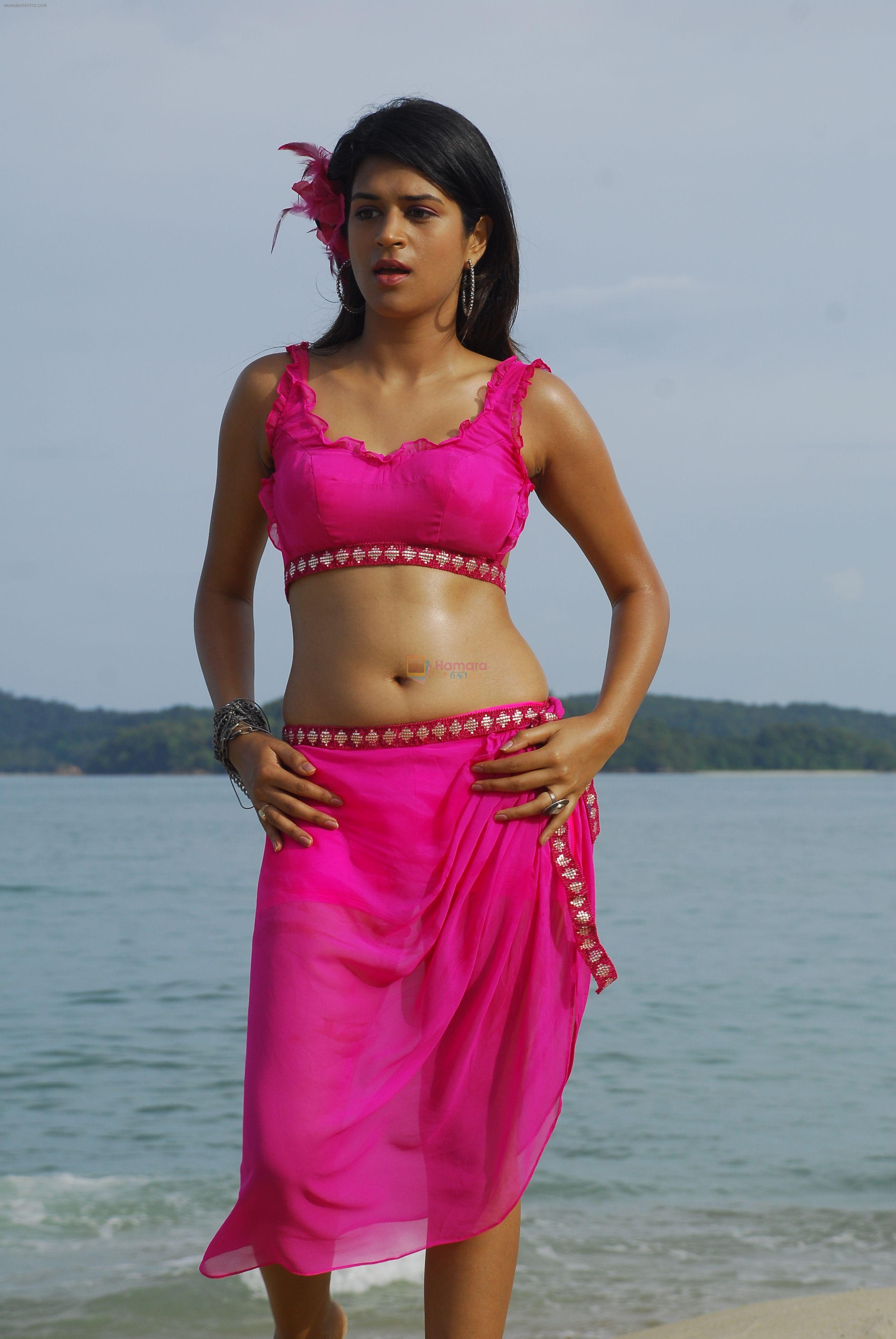 Shraddha Das Beachwear Shoot on  12th June 2011