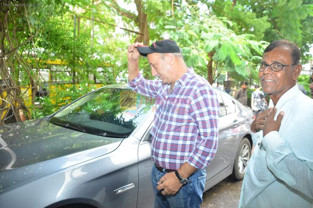 Anupam Kher at the screening of Havai Dada for kids of ADAPT (Able Disable All People together) in Spastics Society, Bandra on 17th Sept 2011