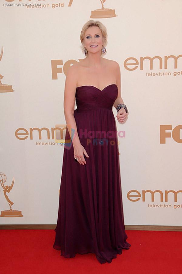 Jane Lynch attends the 63rd Annual Primetime Emmy Awards in Nokia Theatre L.A. Live on 18th September 2011