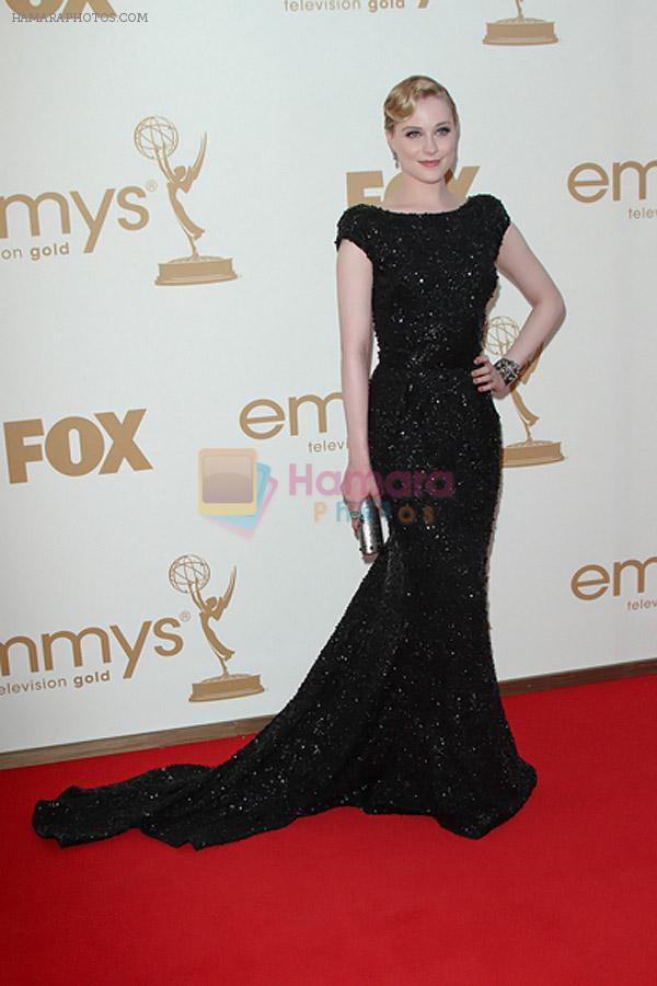 Evan Rachel Wood attends the 63rd Annual Primetime Emmy Awards in Nokia Theatre L.A. Live on 18th September 2011