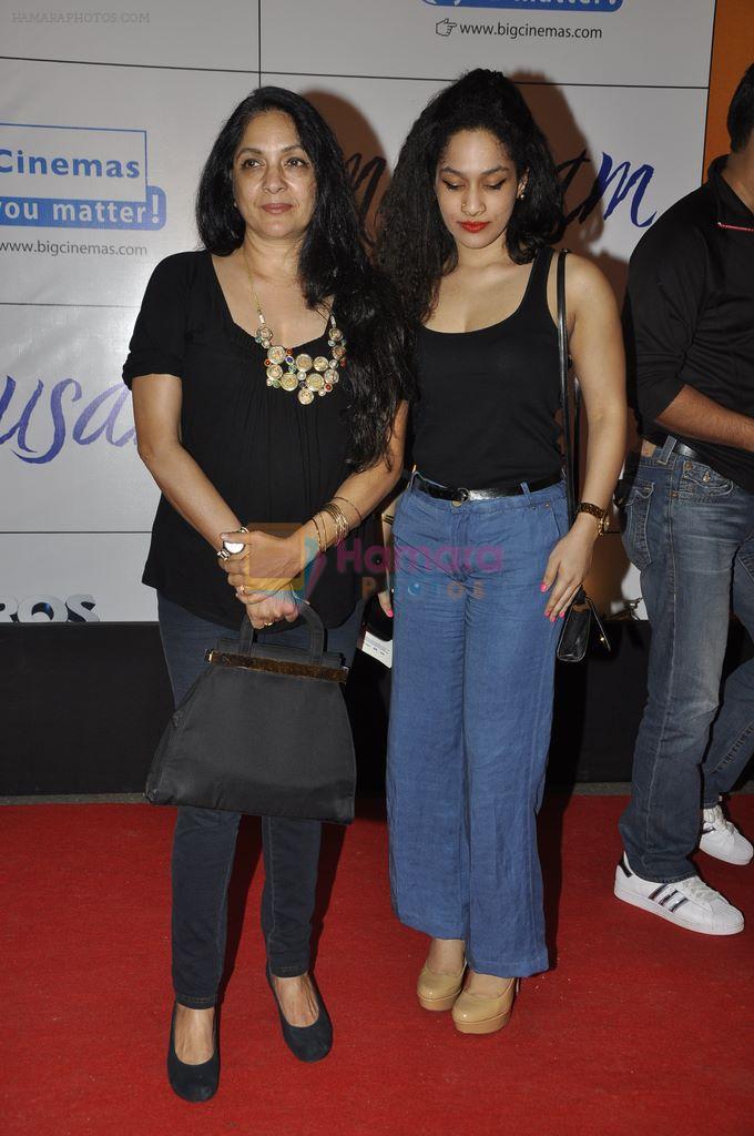Neena Gupta, Masaba at the Premiere of Mausam in Imax, Wadala, Mumbai on 22nd Sept 2011