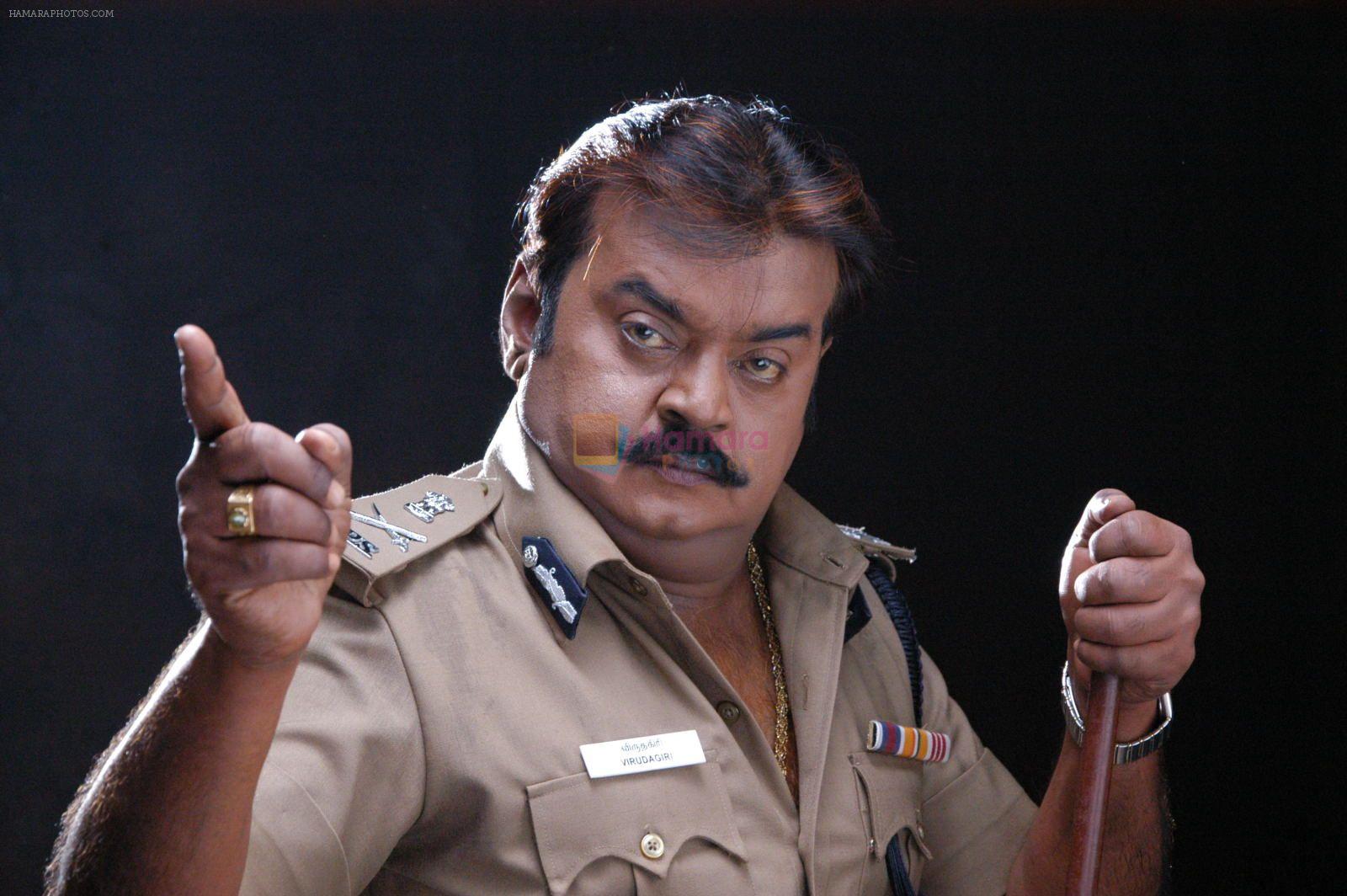 Vijaykanth in Indian Police Movie Stills