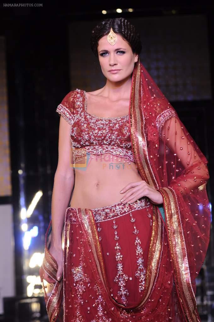 Model walk the ramp for Rocky S Show at Amby Valley India Bridal Week day 1 on 24th Sept 2011