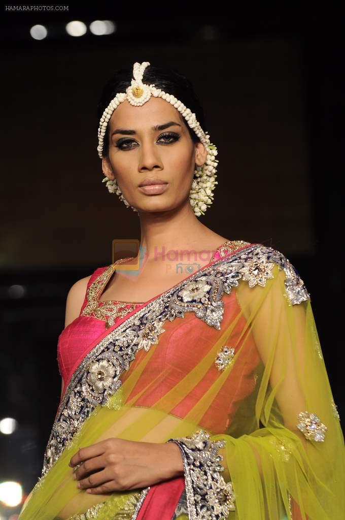 Model walk the ramp for vikram phadnis Show at Amby Valley India Bridal Week day 1 on 24th Sept 2011
