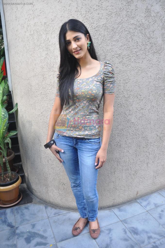 Shruti Hassan Casual Shoot during  2011 Airtel Youth Star Hunt Launch in AP on 24th September 2011