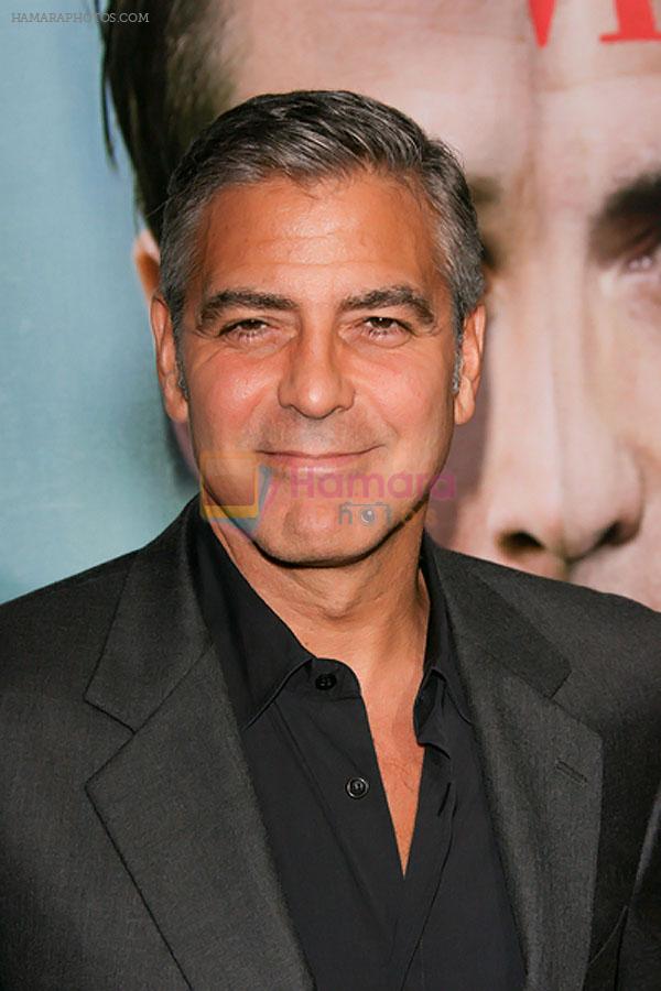 George Clooney attends the The Ides of March Los Angeles Premiere in AMPAS Samuel Goldwyn Theater on 27th September 2011