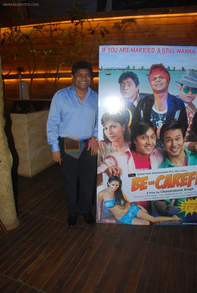 Johny Lever at Be Careful music launch in Sheesha Lounge on 28th Sept 2011