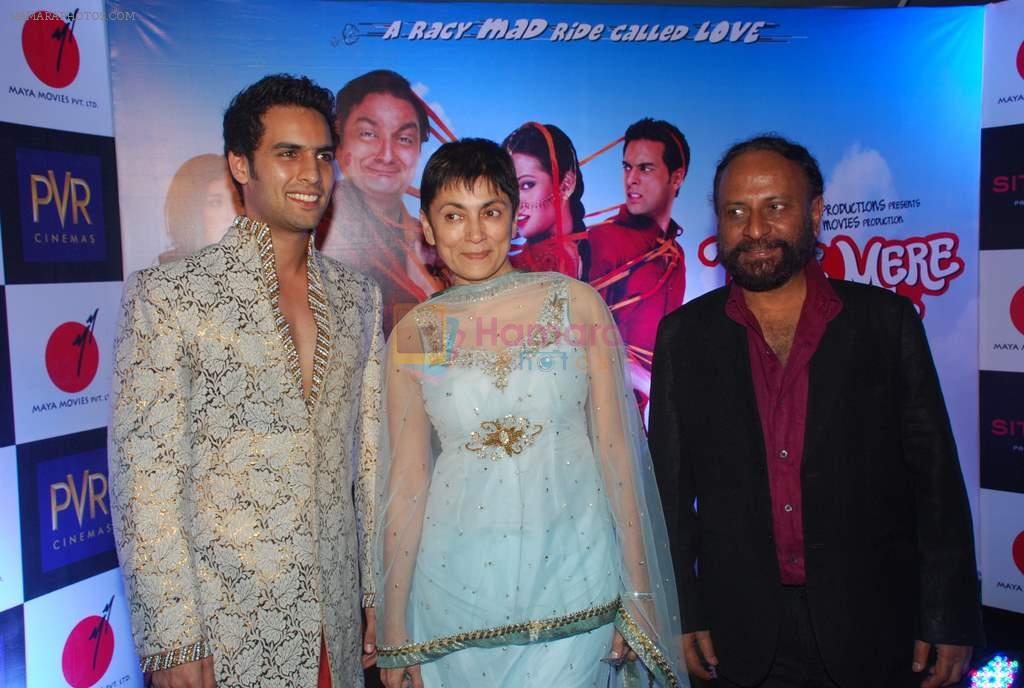 Deepa Sahi, Ketan Mehta, Jagrat Desai at the Premiere of film Tere Mere Phere in PVR on 29th Sept 2011