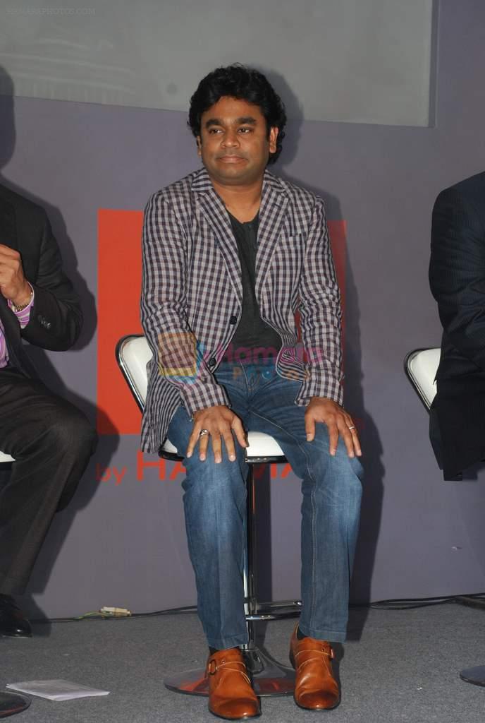 A R Rahman promotes JBL Harman in ITC Parel, Mumbai on 30th Sept 2011