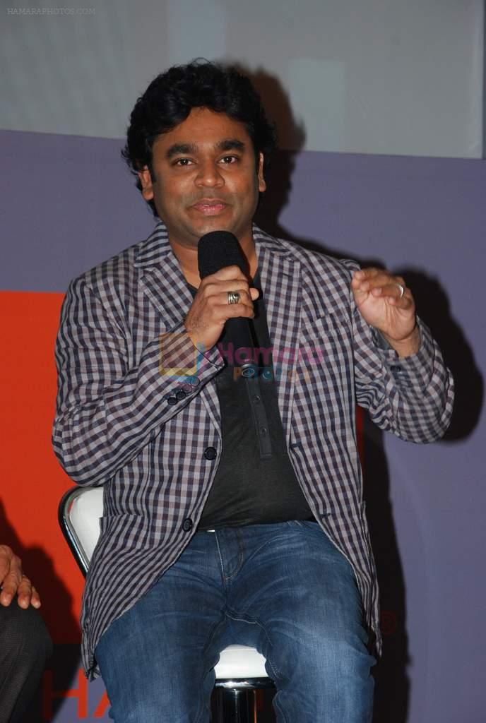 A R Rahman promotes JBL Harman in ITC Parel, Mumbai on 30th Sept 2011