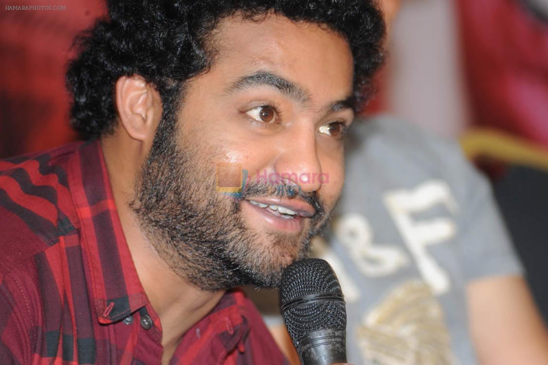 Junior NTR's casual shoot at the Oosaravelli Movie Press Meet on October 4th 2011