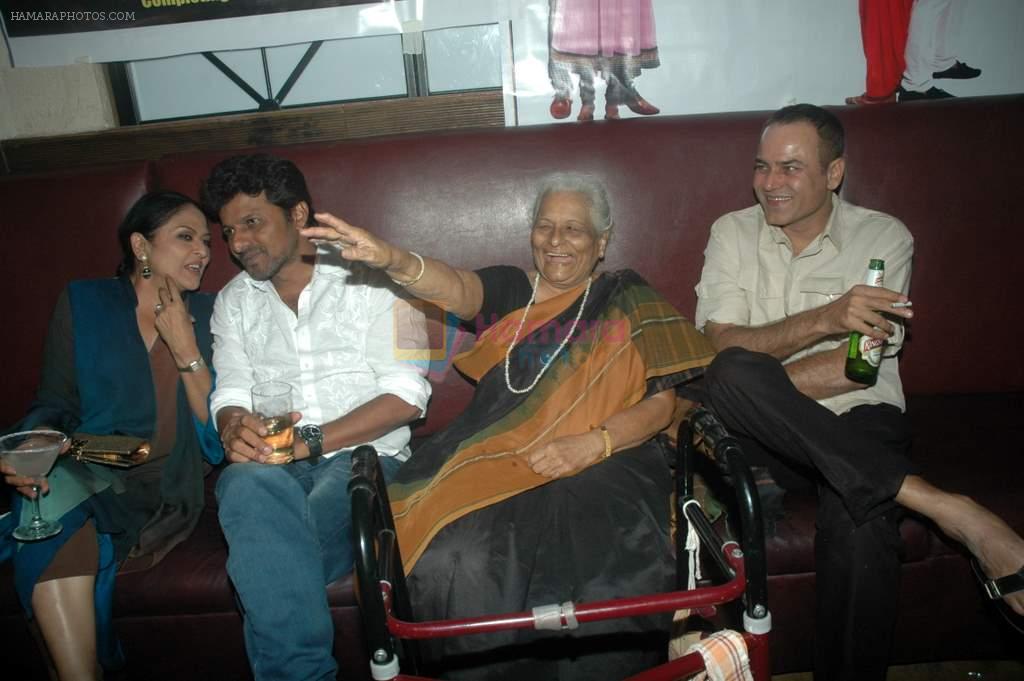 Anju Mahendroo at Cinevista Producer Siddharth  P Malhotra celebrates his Birthday in Mumbai on 9th Oct 2011