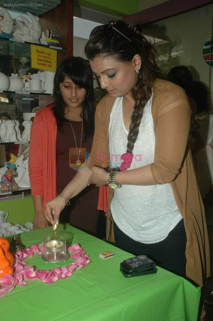Vaibhavi Merchant at Make Bake launch in Juhu, Mumbai on 9th Oct 2011