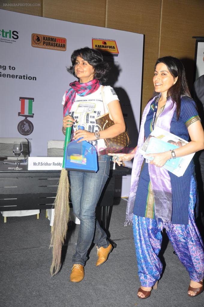 Gul Panag attends Karmayuga - The Right every Wrong Generation Event on October 4th 2011