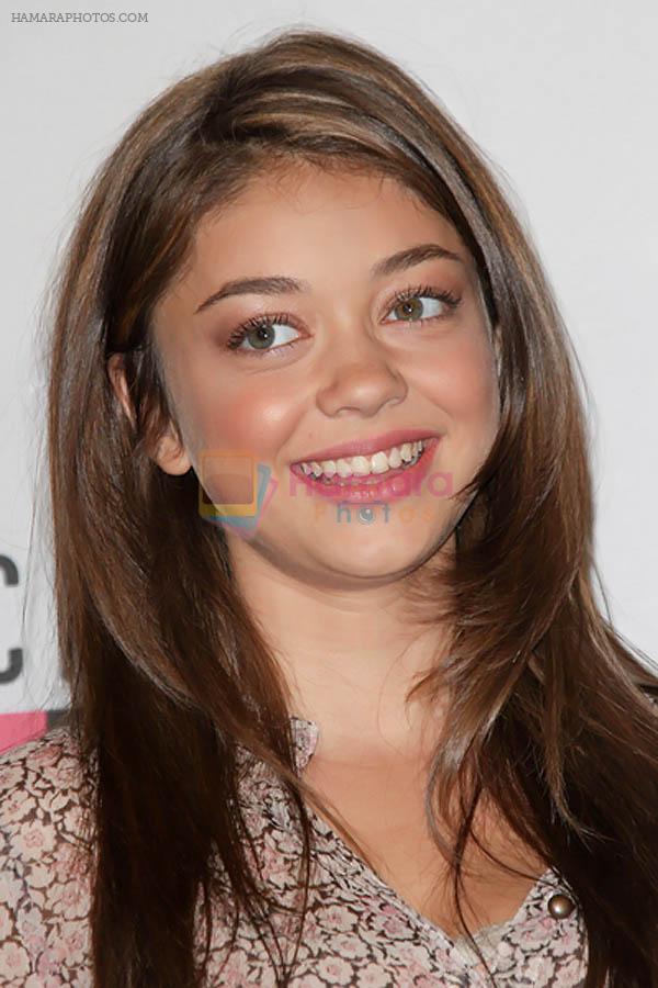 Sarah Hyland attends the 2011 American Music Awards Nominees Press Conference in JW Marriott Los Angeles on 11th October 2011