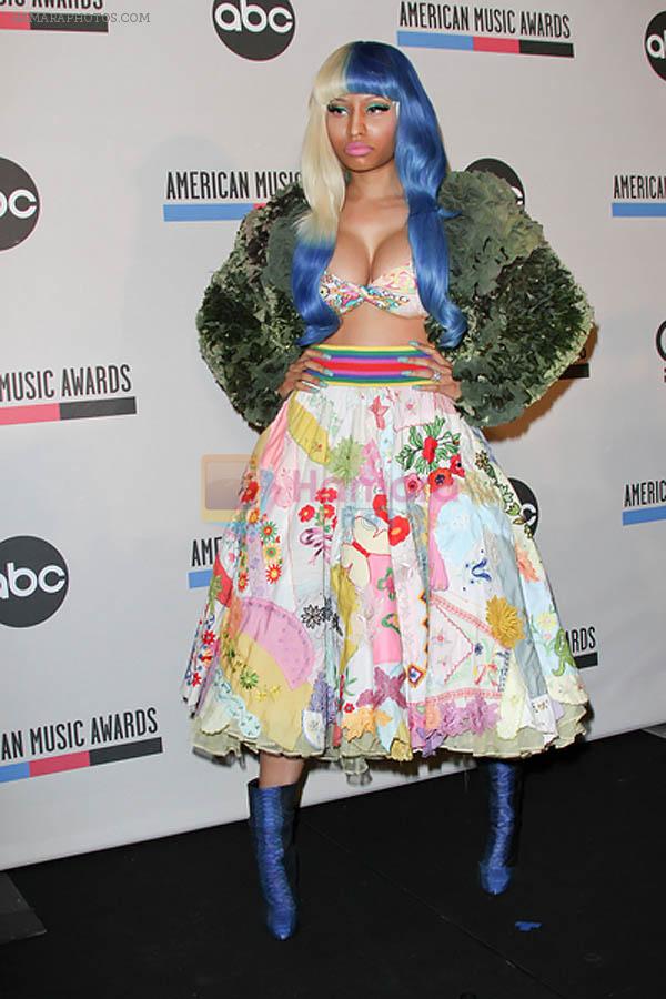 Nicki Minaj attends the 2011 American Music Awards Nominees Press Conference in JW Marriott Los Angeles on 11th October 2011