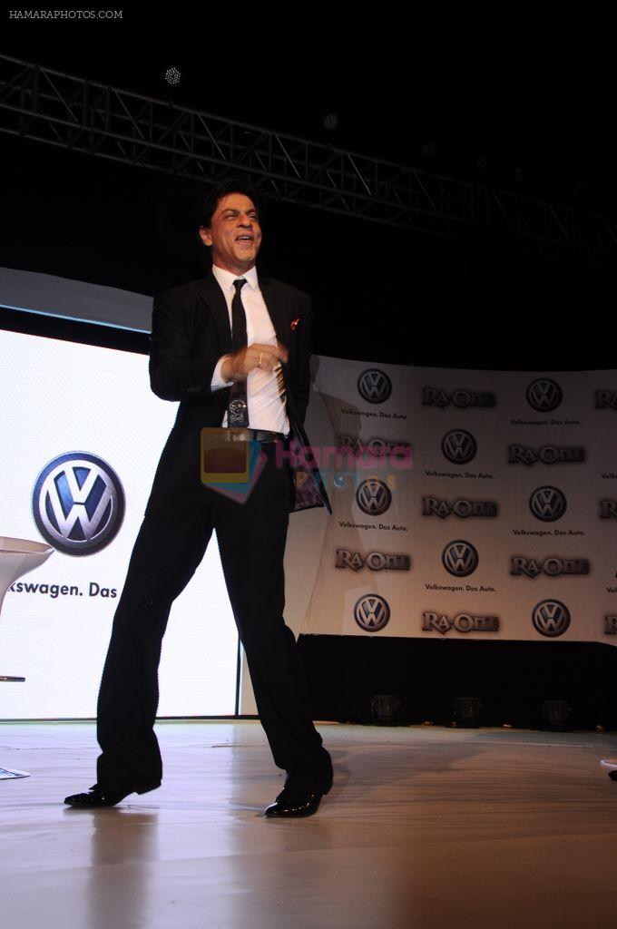 Shahrukh Khan at Ra.one-Volkswagen event in Bandra, Mumbai on 11th Oct 2011