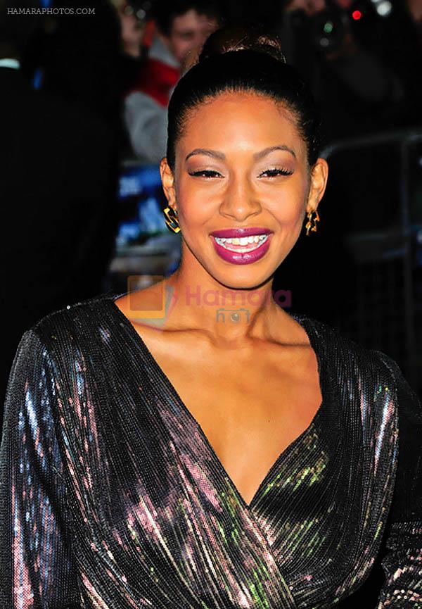 Shanika Warren-Markland arrives to the UK Premiere of Demons Never Die in Odeon West End, Leicester Square on 10th October 2011