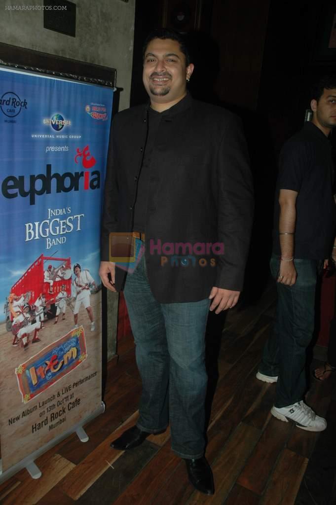 at Euphoria album launch in Blue Frog on 14th Oct 2011