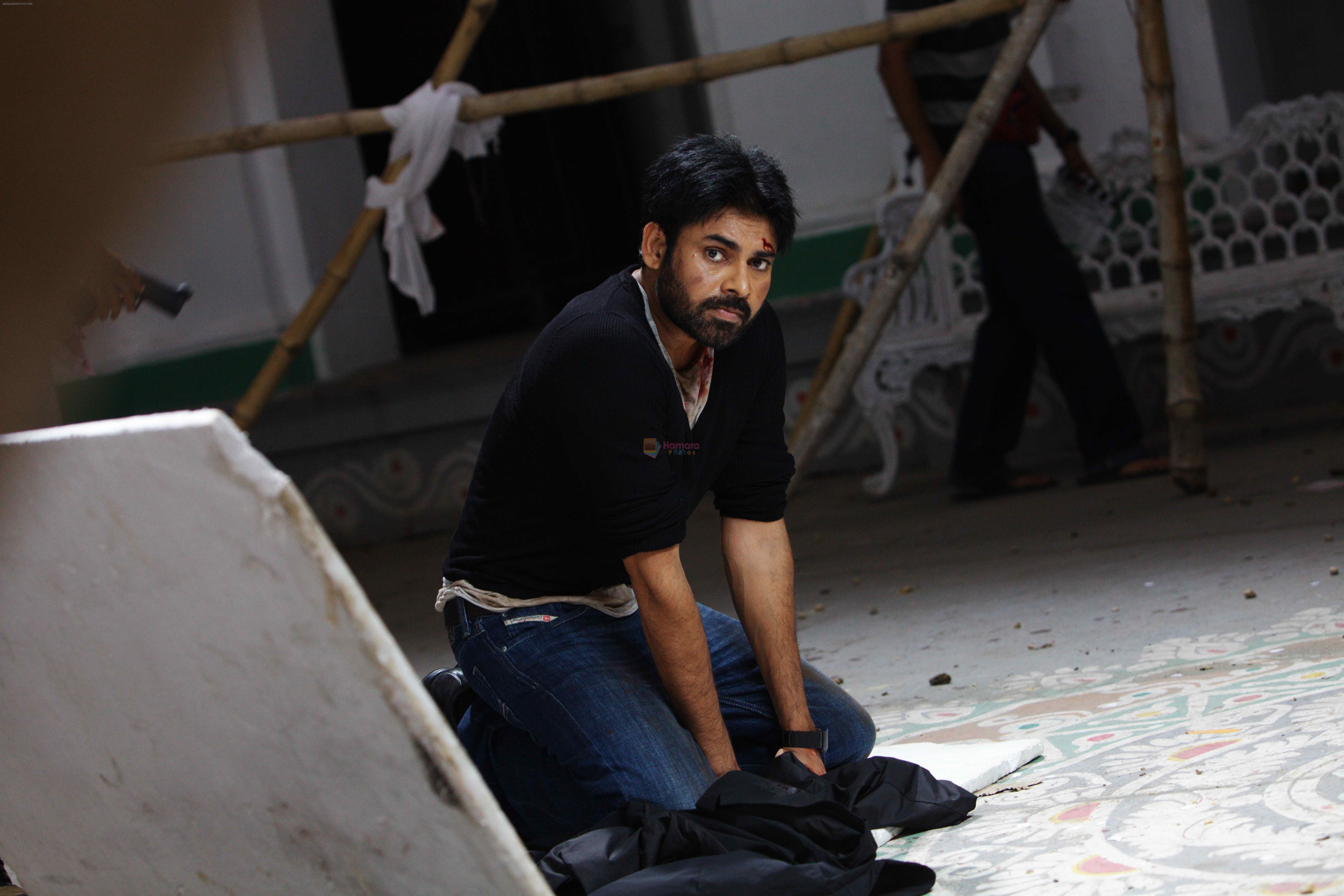 Pawan Kalyan in Panjaa Movie Stills