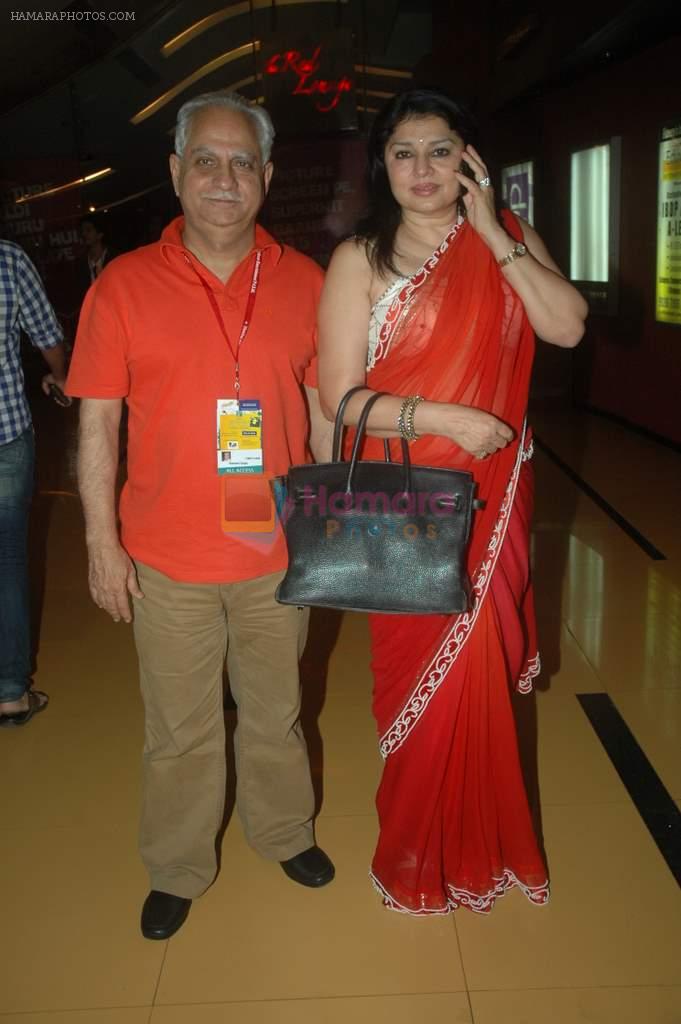 Ramesh Sippy, Kiran sippy at MAMI festival Day 2 in Mumbai on 14th Oct 2011