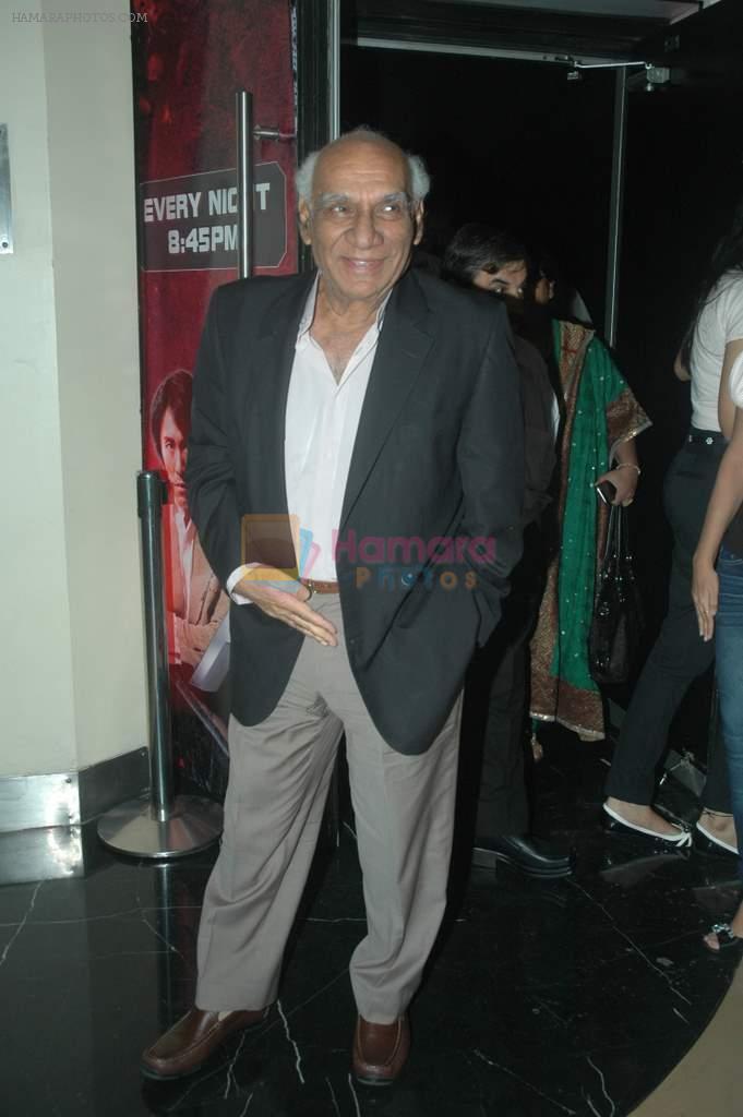 Yash Chopra at MOD film premiere in Cinemax, Mumbai on 15th Oct 2011