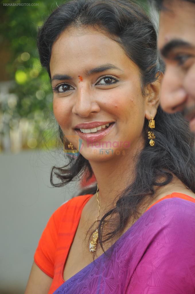 Lakshmi Prasanna attends Routine Love Story Movie Opening on 15th October 2011