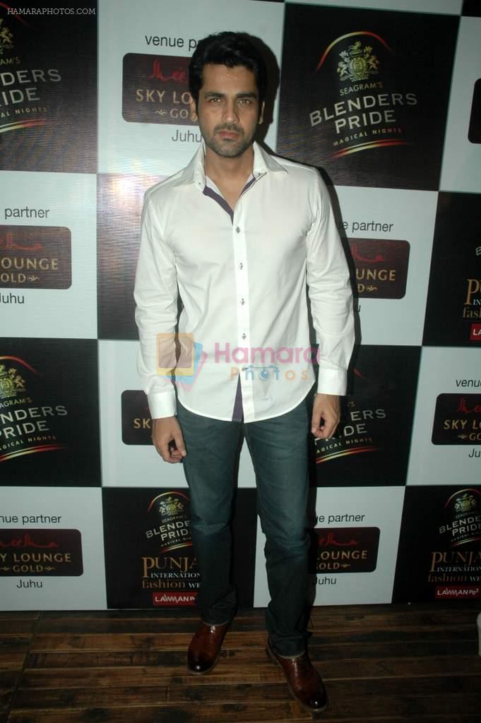Arjan Bajwa at Punjab International Fashion week promotional event in Sheesha Lounge on 23rd Oct 2011