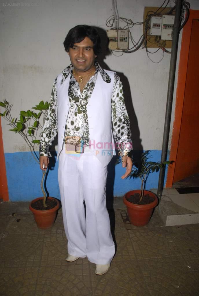 Kapil Sharma on the sets of Comedy Circus in Mohan Studios on 24th Oct 2011