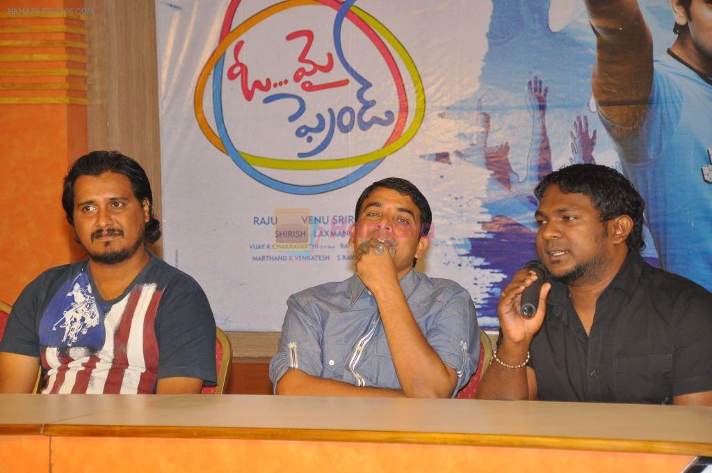 Dil Raju and Team attends Oh My Friend Movie Press Meet on 24th October 2011