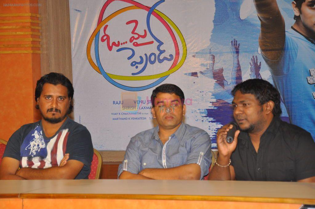 Dil Raju and Team attends Oh My Friend Movie Press Meet on 24th October 2011