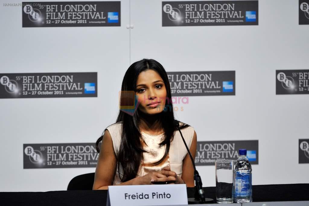 Freida Pinto at London Film Festival to promote film Trishna on 22nd Oct 2011
