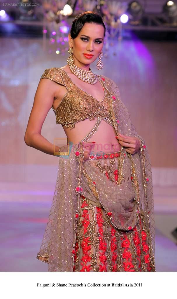 Model walk the ramp for Falguni and Shane Peacock Show at Bridal Asia 2011 on 27th Sept 2011