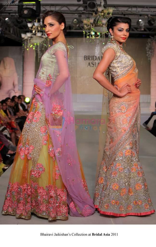 Model walk the ramp for bhairavi jaikishan Show at Bridal Asia 2011 on 27th Sept 2011
