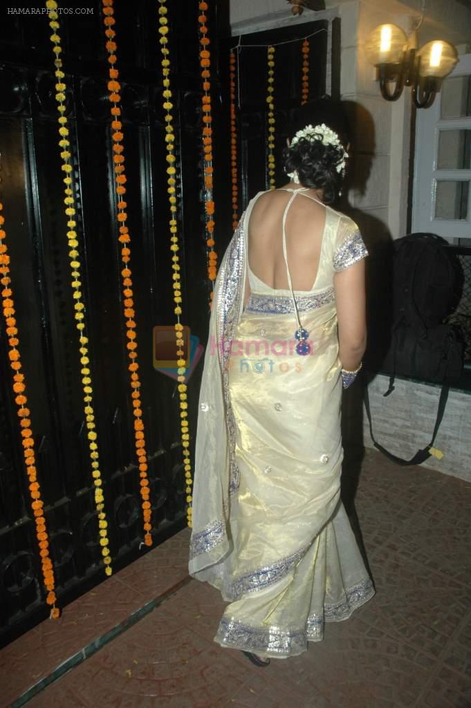 Sakshi Tanwar at Jeetendra and Ekta Kapor's Diwali bash in Juhu, Mumbai on 27th Oct 2011