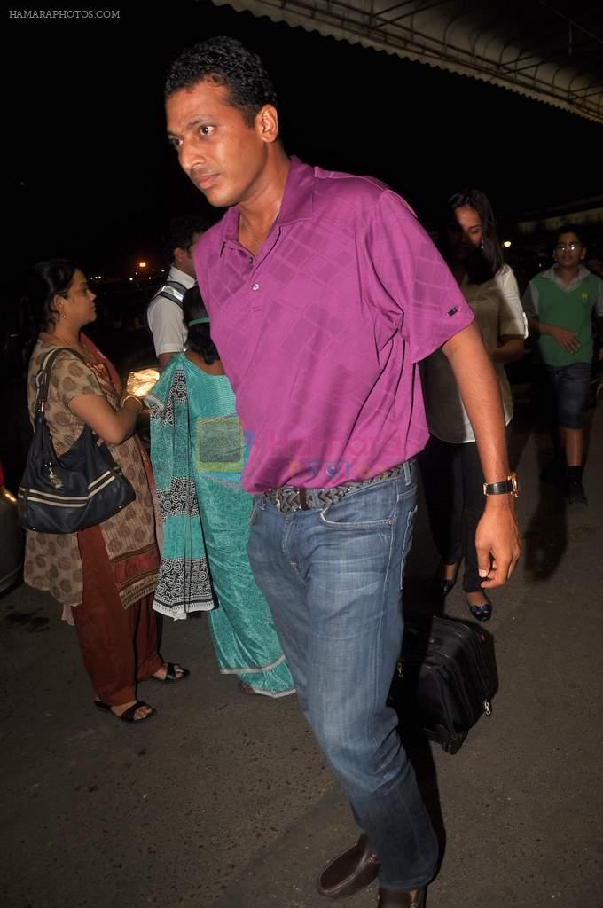 Mahesh Bhupati spotted leaving for their London vacation in Sahar International Airport on 28th Oct 2011