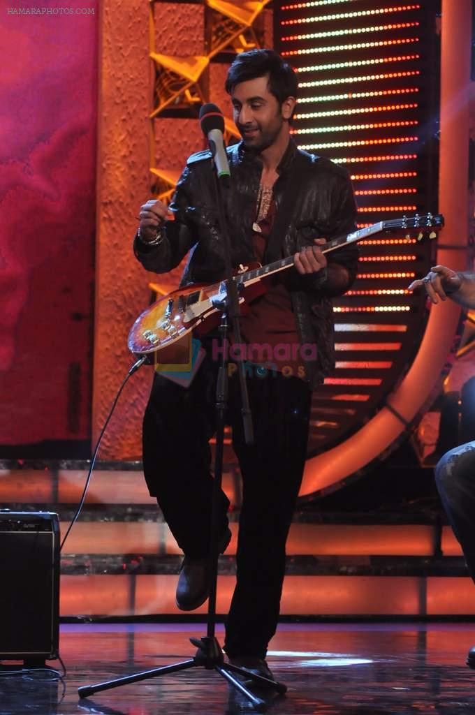 Ranbir Kapoor on the sets of Big Boss 5 in Lonavala, Mumbai on 29th Oct 2011