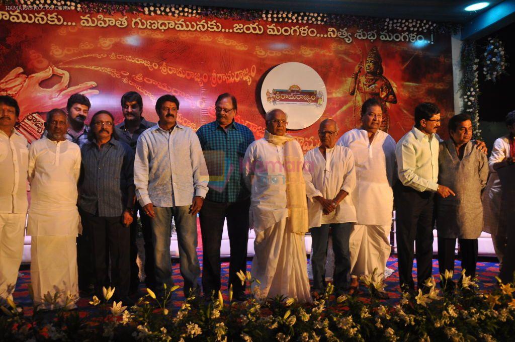 Sri Rama Rajyam Movie Audio Success Meet on 30th October 2011