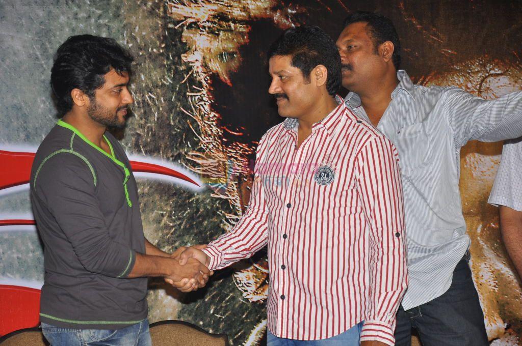 Suriya attends 7th Sense Movie Success Meet on 31st October 2011