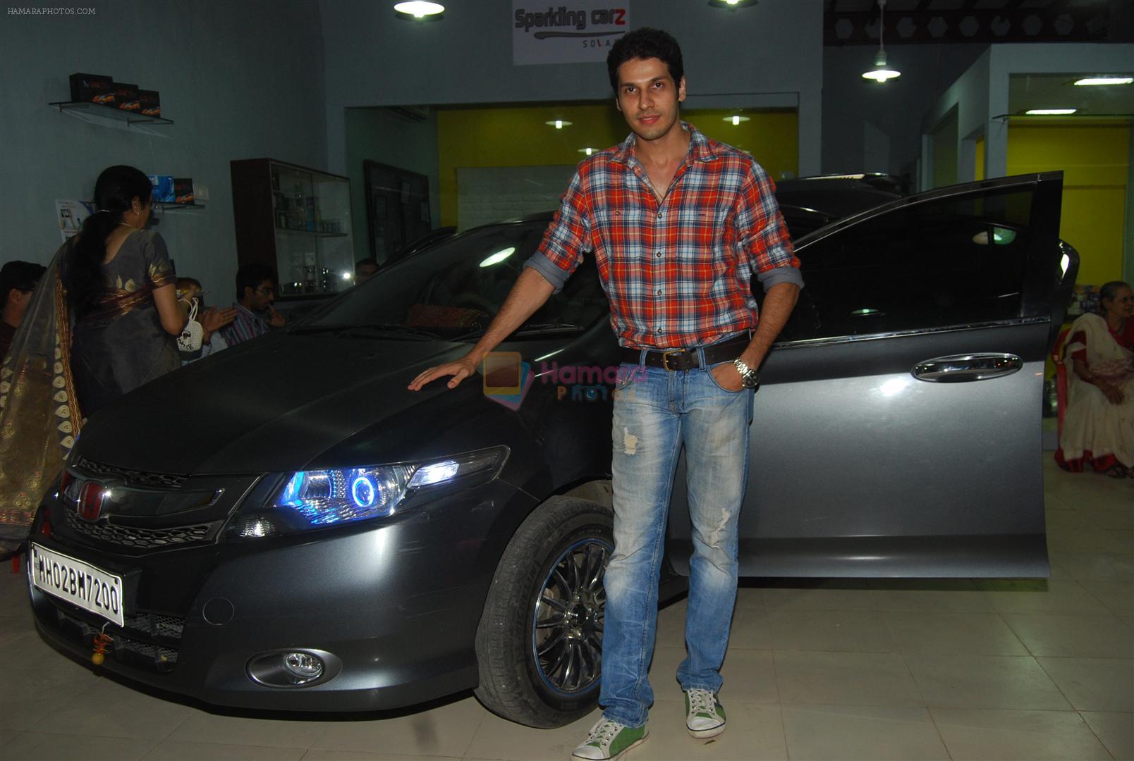 Bhaumik Sampat Unveils his newest Adda - Sparkling Carz on 1st Oct 2011
