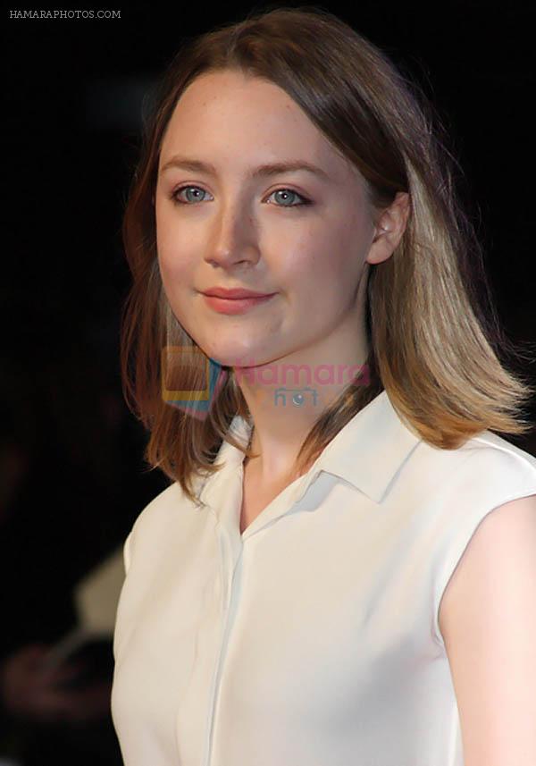 Saoirse Ronan attends _In Time_ UK Premiere in Curzon Mayfair on October 31, 2011
