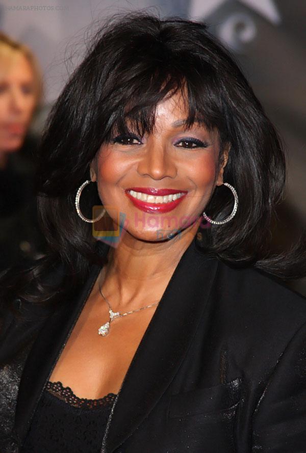 Rebbie Jackson arrived for the world premiere of _Michael Jackson- The Life of an Icon_ in Empire Leicester Square on November 2nd, 2011